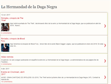 Tablet Screenshot of ladaganegra-ward.blogspot.com