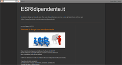 Desktop Screenshot of esridipendente.blogspot.com