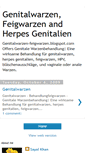 Mobile Screenshot of genitalwarzen-feigwarzen.blogspot.com