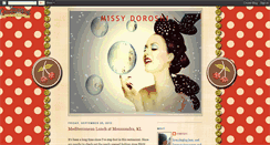 Desktop Screenshot of missydoroshi.blogspot.com