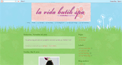 Desktop Screenshot of lavidabags.blogspot.com