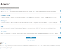 Tablet Screenshot of dlesscix1.blogspot.com