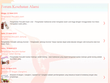 Tablet Screenshot of forumkesehatansecaraalami.blogspot.com