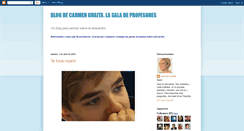 Desktop Screenshot of carmenguaita-saladeprofesores.blogspot.com