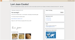 Desktop Screenshot of lorijeancooks.blogspot.com