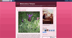 Desktop Screenshot of melancolicostiempos.blogspot.com