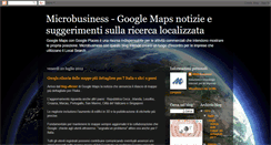 Desktop Screenshot of microbusiness-italia.blogspot.com