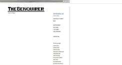 Desktop Screenshot of benquirer.blogspot.com