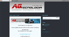 Desktop Screenshot of agtecnologia.blogspot.com