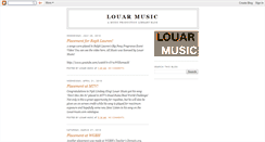 Desktop Screenshot of louarmusic.blogspot.com