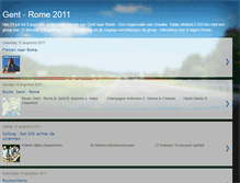 Tablet Screenshot of gent-rome.blogspot.com