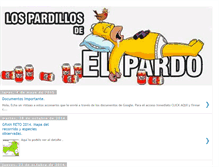 Tablet Screenshot of pardillosdelpardo.blogspot.com