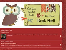 Tablet Screenshot of boosbookshelf.blogspot.com