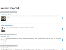 Tablet Screenshot of machineshoptalk.blogspot.com