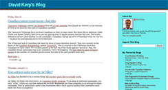 Desktop Screenshot of dmkarp.blogspot.com