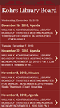 Mobile Screenshot of kohrslibraryboard.blogspot.com