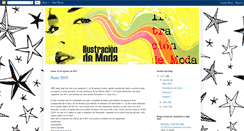 Desktop Screenshot of comunidadilustradoresdemoda.blogspot.com