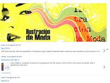 Tablet Screenshot of comunidadilustradoresdemoda.blogspot.com