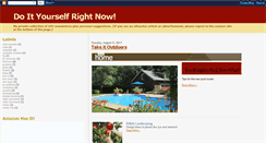 Desktop Screenshot of do-it-yourself-right.blogspot.com