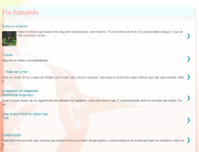 Tablet Screenshot of fioentupido.blogspot.com