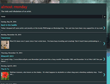 Tablet Screenshot of itsalmostmonday.blogspot.com