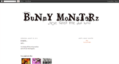 Desktop Screenshot of bunnymonsterz.blogspot.com