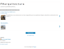 Tablet Screenshot of fharquitectura.blogspot.com