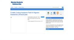Desktop Screenshot of migrainesolutions.blogspot.com