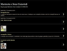 Tablet Screenshot of marmotaecometa.blogspot.com