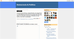 Desktop Screenshot of democraciapolitica.blogspot.com