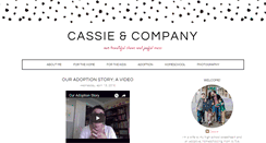 Desktop Screenshot of cassieandcompany.blogspot.com