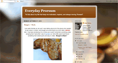 Desktop Screenshot of everydayprorsum.blogspot.com