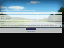 Tablet Screenshot of marblerestorations.blogspot.com