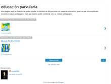 Tablet Screenshot of misabelita-educacionparvularia.blogspot.com