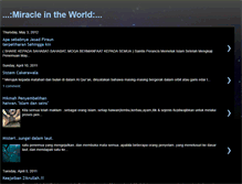 Tablet Screenshot of miracleintheword.blogspot.com