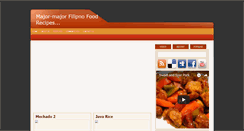Desktop Screenshot of filipinosfoodrecipes.blogspot.com