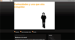 Desktop Screenshot of curiosidadesestupidas.blogspot.com