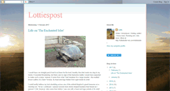 Desktop Screenshot of lottiespost.blogspot.com