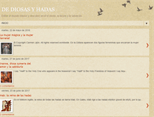 Tablet Screenshot of diosasyhadas.blogspot.com