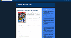 Desktop Screenshot of aforcadodragao.blogspot.com