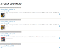 Tablet Screenshot of aforcadodragao.blogspot.com