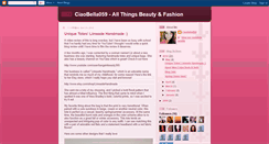 Desktop Screenshot of ciaobella0059.blogspot.com