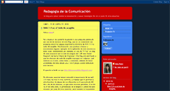 Desktop Screenshot of alba-pedagogadelacomunicacion.blogspot.com