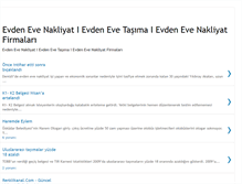 Tablet Screenshot of evdenevenakliyatbizimisimiz.blogspot.com