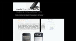 Desktop Screenshot of nokiae-70.blogspot.com