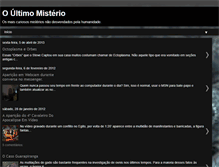 Tablet Screenshot of oultimomisterio.blogspot.com