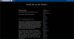 Desktop Screenshot of k4team.blogspot.com