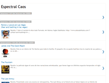 Tablet Screenshot of espectralcaos.blogspot.com
