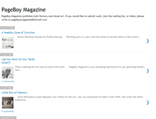 Tablet Screenshot of pageboymagazine.blogspot.com