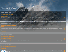 Tablet Screenshot of discussandroid.blogspot.com